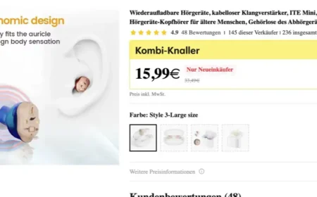 Hörgeräte von Temu? Ali Express?